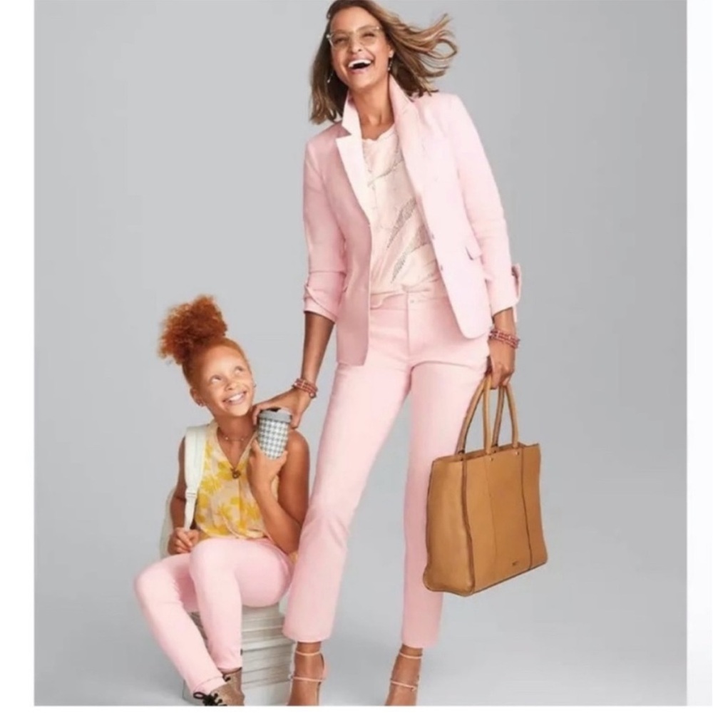 BOGO! Cabi #5656 Grace Blazer Ponte Knit Stretch Pink Size 10 - Picture 2 of 11